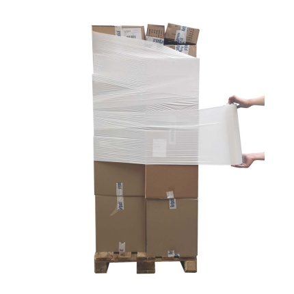 STRETCH FILM ΛΕΥΚΟ 50cm 23mic (1.6kg)  ΚΑΘΑΡΟ 1,3kgr (6 τεμάχια σε προσφορά)