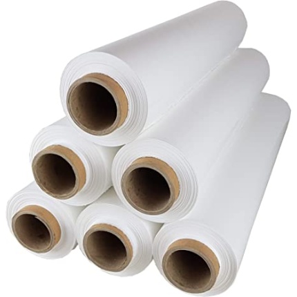 STRETCH FILM ΛΕΥΚΟ 50cm 23mic (1.6kg)  ΚΑΘΑΡΟ 1,3kgr (6 τεμάχια)