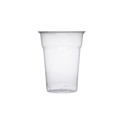 ΠΟΤΗΡΙ ΠΛΑΣΤΙΚΟ PP 400ML ΔΙΑΦΑΝΟ HEAVY 50ΤΜΧ.