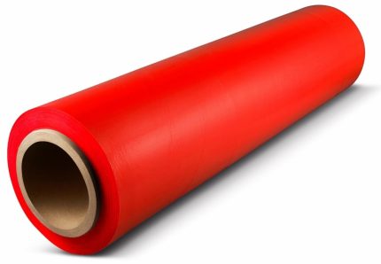 STRETCH FILM ΚΟΚΚΙΝΟ 50cm 23mic (1.6kg) ΚΑΘΑΡΟ 1,3kgr